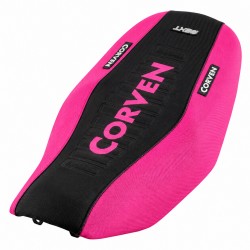 Corven Triax 150 Negro/Rosa/Rosa - Funda Asiento HFE